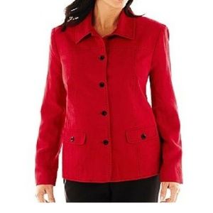 Womens Jacket Alfred Dunner size 8 NEW